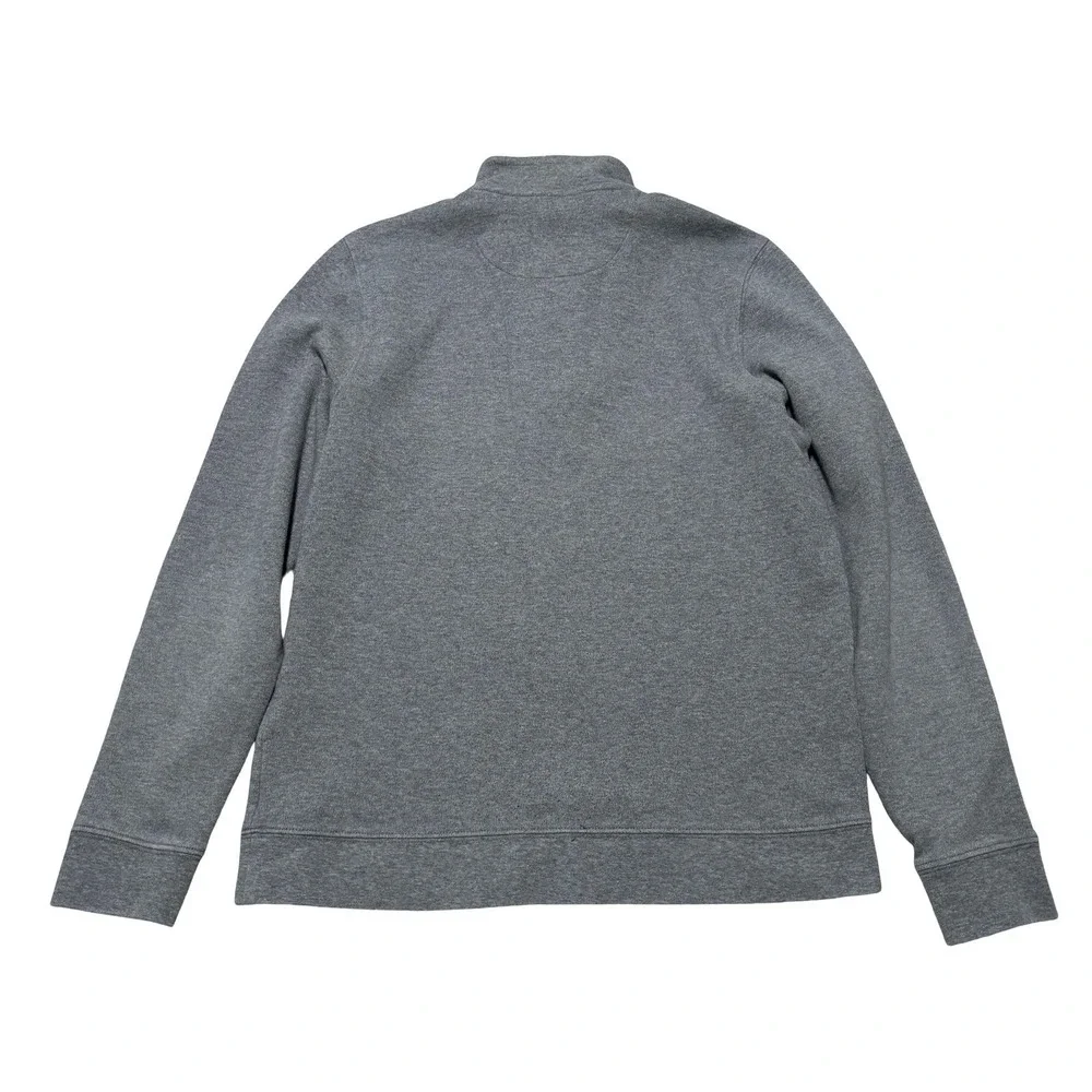 Vineyard Vines Men's 1/4 Zip Pullover Sweatshirt Gray Size Small 19 x 24